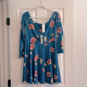 Nine Britton size large Floral dress